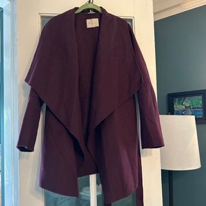 Purple Wool Jacket